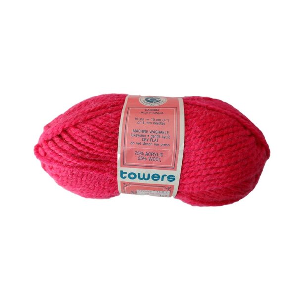 Vintage Acrylic & Wool Shetland Style Chunky Yarn Bundle Yarn Destash Acrylic - Picture 5 of 9